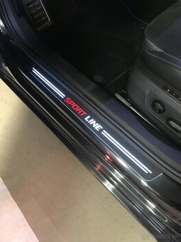 LED prahové lišty Superb Sport Line 3 2 1