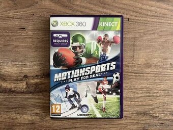 Hra na XBOX 360 - Motionsports Play for Real