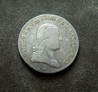Predám 1 toliar 1791 H Leopold I.