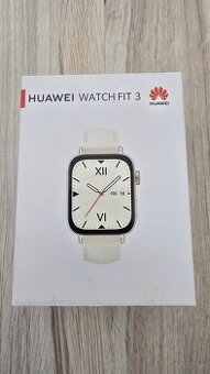Huawei Watch Fit 3 NFC Edition Leather Pearl White