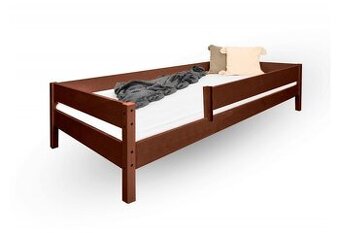 Detská posteľ Mix-Palisander 140x70 aj s matracom