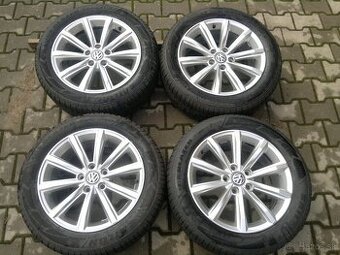 Elektrony VW Passat B8 5x112 r17, zimne pneu. 215/55 R17