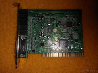 Zvuková karta + radio MediaForte SF256-PCP-04 PCI