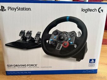 Volant+pedále na PS5, PS4, PC