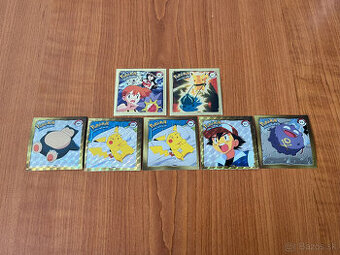 Pokemon ArtBox samolepky z roku 1999