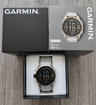 Garmin Fenix 8 AMOLED Sapphire Soft Gold - 43mm