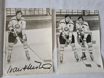 Ivan Hlinka podpis Hokej NHL