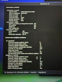 MacBook Air 15" M3 SK 2024 Polnočný