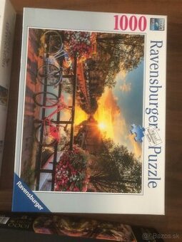 Predam puzzle 1000 Bicycles in Amsterdam Ravensburger