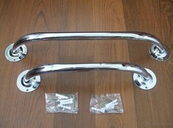 Madlo chromovane. Drzadlo kovove strieborne. VYSOKY lesk