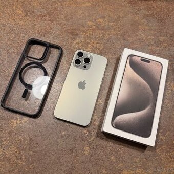 Apple iPhone 15 pro max 512 gb natural titan