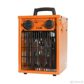 Elektrický ohrievač s ventilátorom Dalap A 2 HF – 2 kW - 1