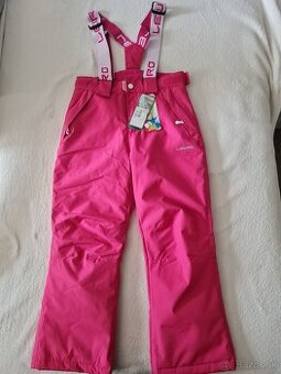 Dievčenské lyžiarske nohavice LEWRO - 128/134, nové