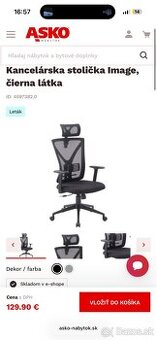 Predám kancelárske kreslo (nerozbalené)