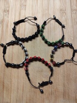 Gulickove naramky,rozne farby.