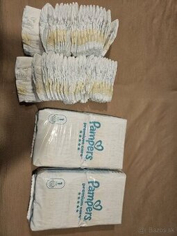 Predám pampers premium care 1