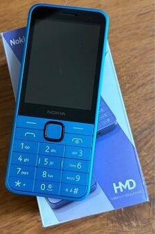 nový mobilný telefón Nokia 235 4G – modrá farba