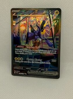 Pokémon karta Miraidon ex 244/198 – EX – ORIGINÁL