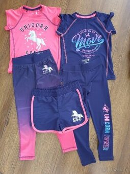 Dievčenské detské športové oblečenie č. 104