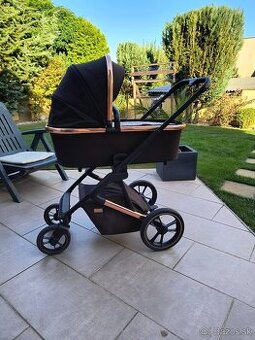 Predám kočík Moon style rose gold 2v1