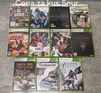 Predam hry na xbox 360