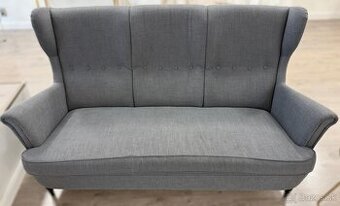 STRANDMON Trojpohovka IKEA, Nordvalla tmavosivá