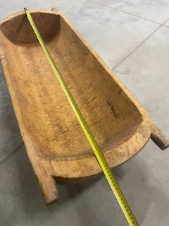 Drevené koryto z topoľa