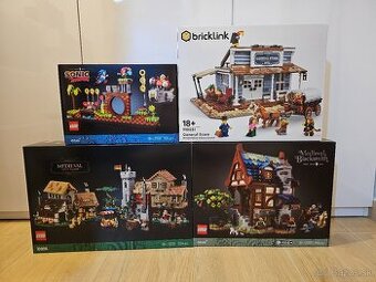 LEGO Icons, Ideas, BrickLink NEOTVORENÉ