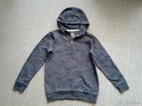 Detská mikina 12–13r., s kapucňou, zachovalá
