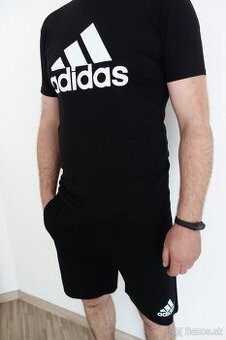 adidas panska suprava kr. rukav cierna