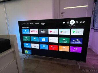 TV Philips 58PUS8507 s poruchou obrazovky