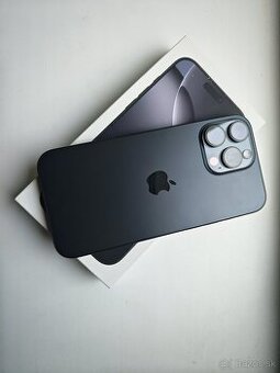 iPhone 16 Pro Max 256gb záruka 17mes. 100% bat.