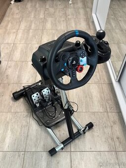 Logitech g29 + páka + stojan