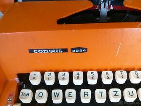 Predám písací stroj Consul 224