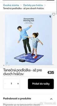 Tanečná podložka - 1