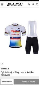 Cyklo dres+gate Te-Sagan