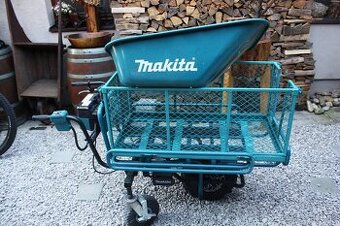 predám aku. fúrik MAKITA DCU180Z+KORBA 90 l+NADSTAVB SIETOVA