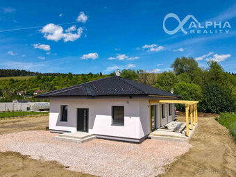 Novostavba 4i bungalov, obec Harichovce, okres Sp. Nová Ves