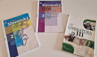 Učebnice Slovenský jazyk a literatúra _ 2-3 ročnik SŠ