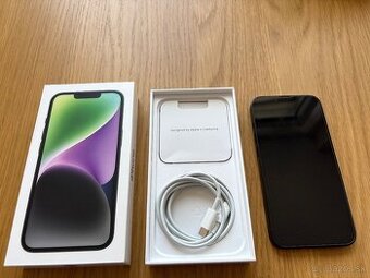 iPhone 14 BLACK 128 GB NOVÝ/ V ZÁRUKE/