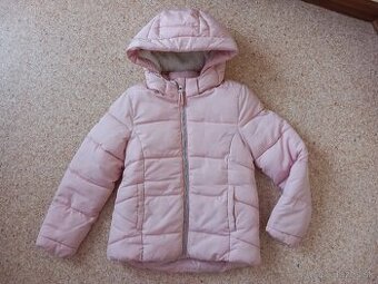 Ružová zimná bunda H&M v.134