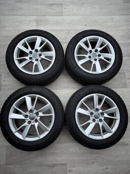 R16 ORIG.ZIMNÍ ALU KOLA AUDI A4 B9 5x112 205/60/16