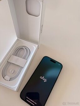 iPhone 16 pro 256 gb Cierny titán