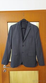 Pánsky sivý oblek H&M veľ.50