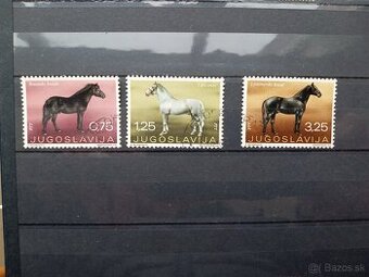 Poštové známky č.446 - Juhoslávia - kone