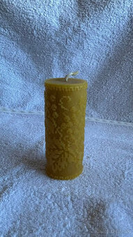 voskové sviečky - dekorácie