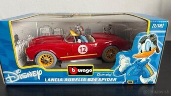 Lancia Aurelia B24 Spider Donald Duck 1:18 Burago