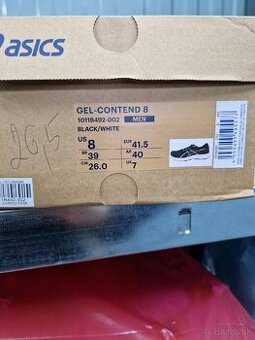 Asics - Gel / Contend 8 ( Black-White ) /veľ41,5/