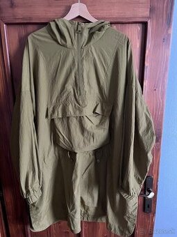 H&M Tenka Šušťáková zelená bunda (pršiplášť) XL