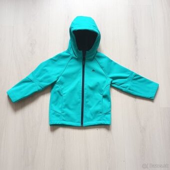 Softshellová bunda QUECHUA v.89-95 cm